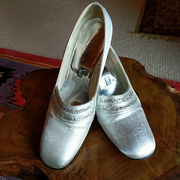 sears silver shoes